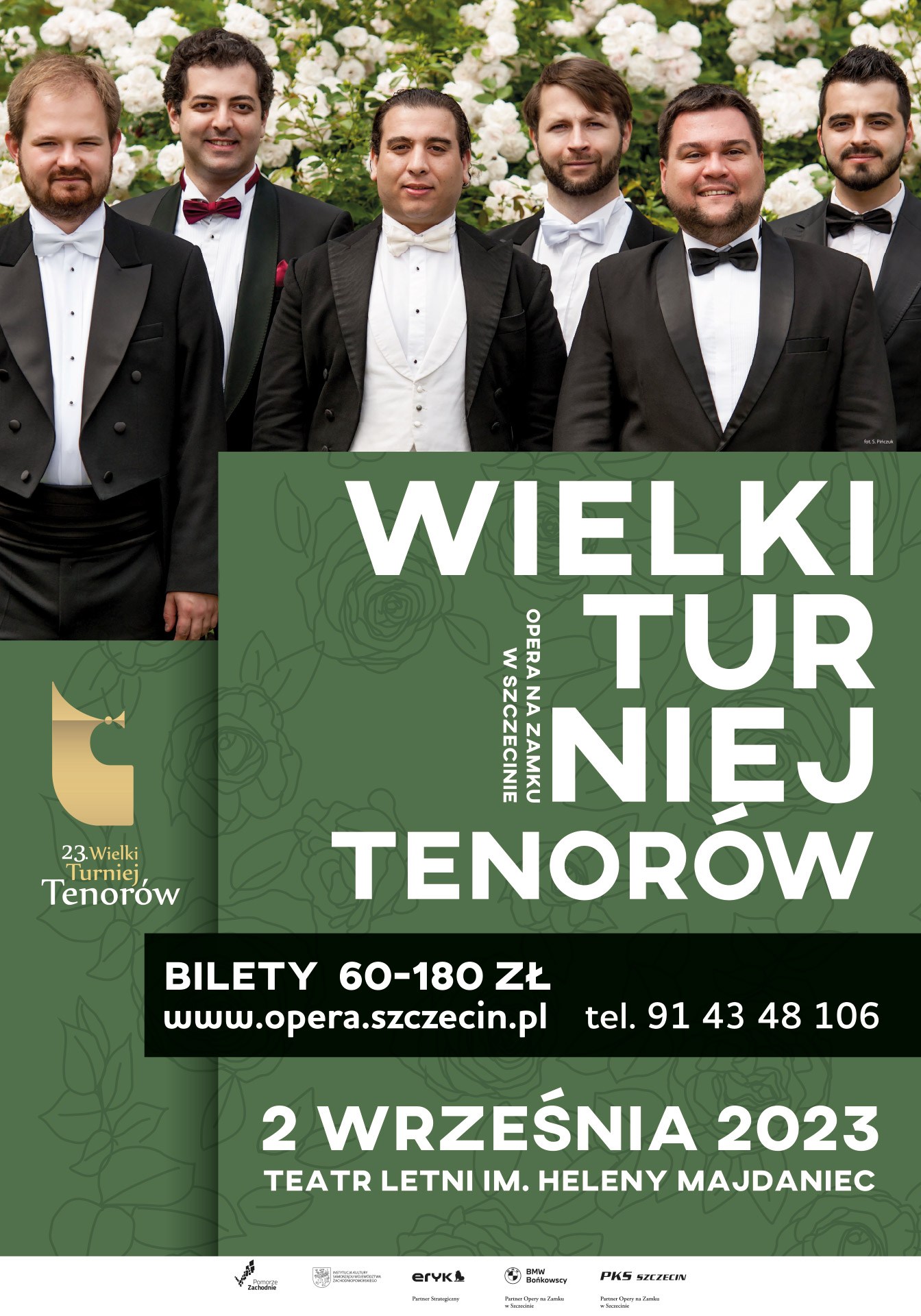 Wielki Turniej Tenorów, Opera na Zamku, Teatr Letni Szczecin